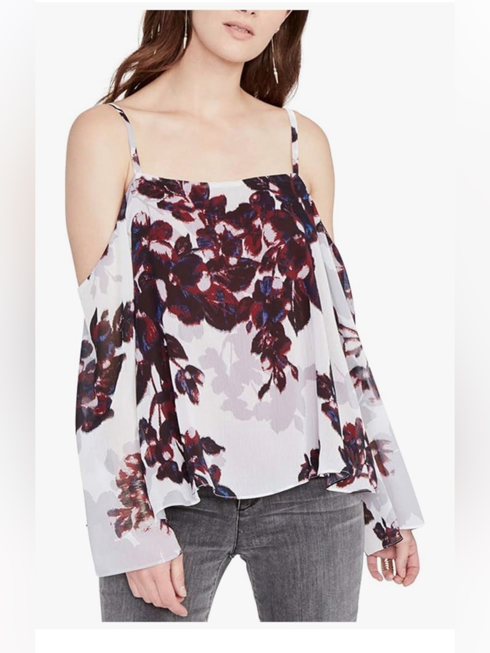 Rachel Roy Cold Shoulder Top
